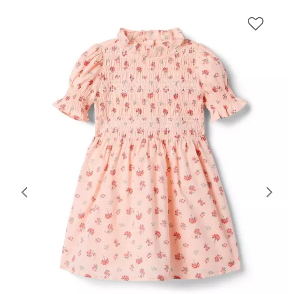 Janie and Jack Pink Floral Dress